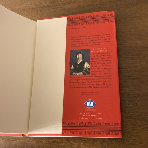 Signed Journey to the Well by Vashti M. McKenzie (hardcover, 2002) - Picture 8 of 10